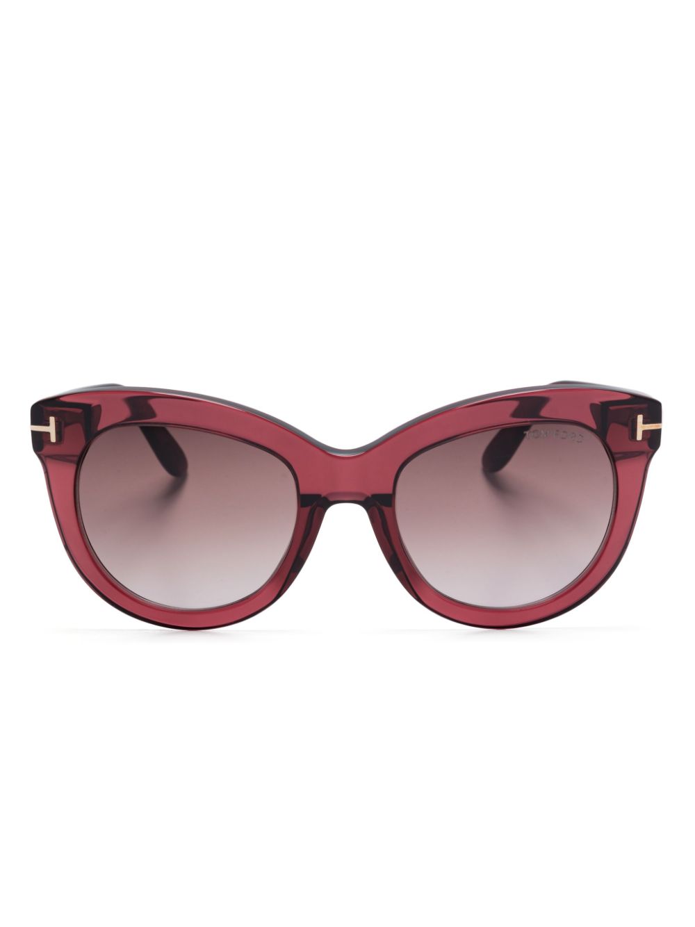 TOM FORD Eyewear Odette sunglasses - Red von TOM FORD Eyewear