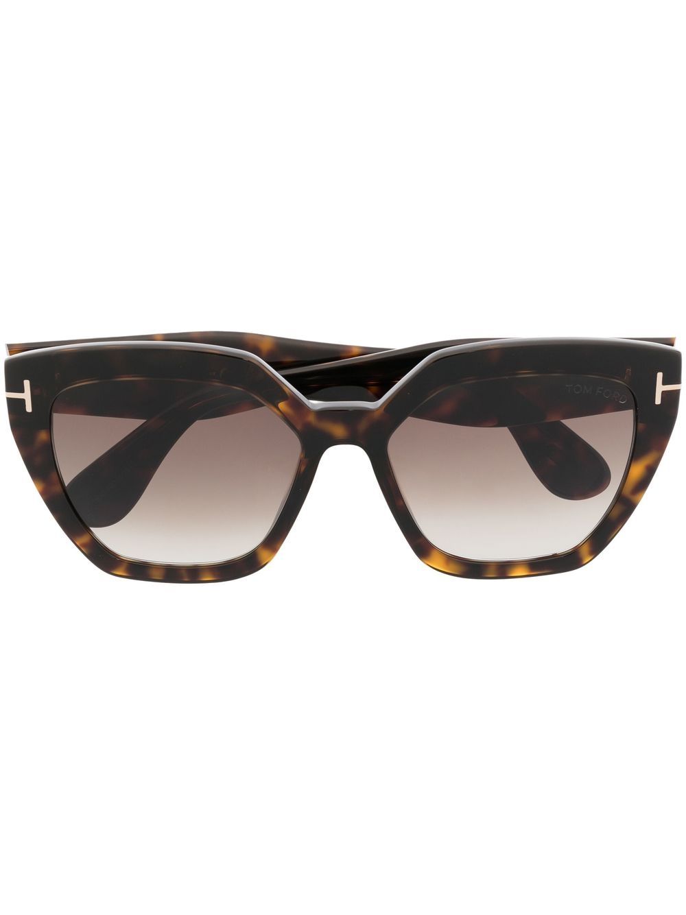 TOM FORD Eyewear Phoebe cat-eye sunglasses - Brown von TOM FORD Eyewear