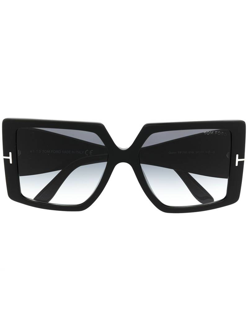 TOM FORD Eyewear Quinn square frame sunglasses - Black von TOM FORD Eyewear