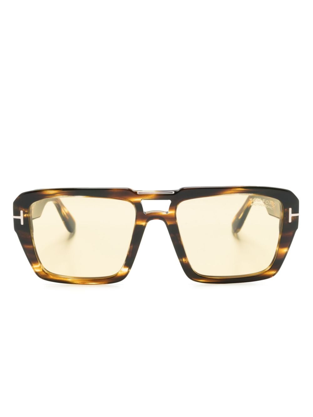 TOM FORD Eyewear Redford pilot-frame sunglasses - Brown von TOM FORD Eyewear