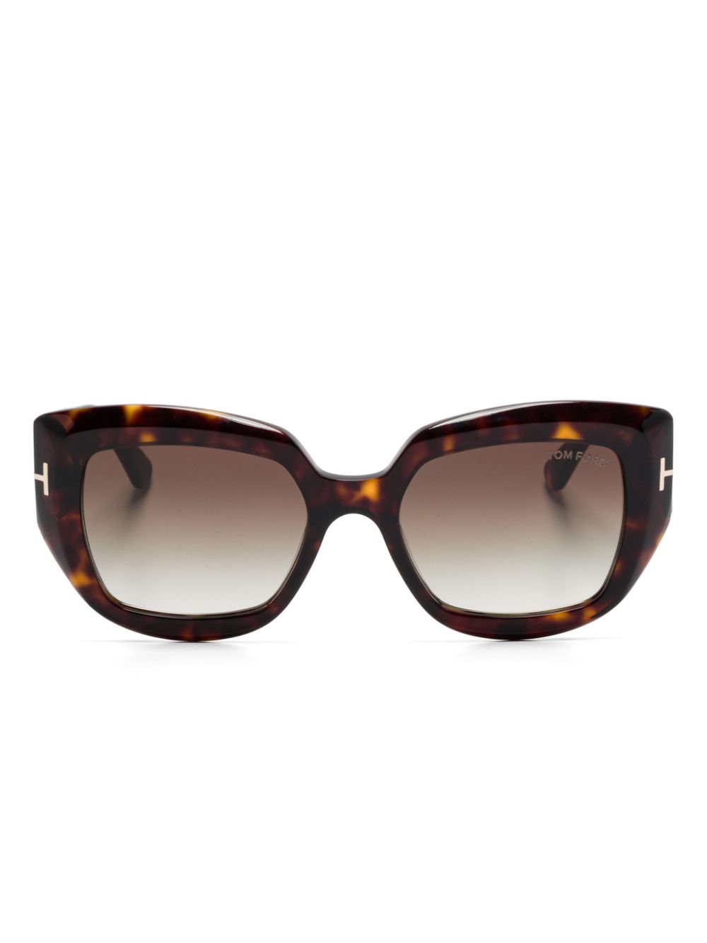 TOM FORD Eyewear Saltzman sunglasses - Black von TOM FORD Eyewear