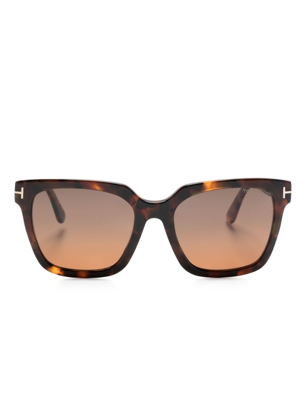 TOM FORD Eyewear Selby square-frame sunglasses - Brown von TOM FORD Eyewear