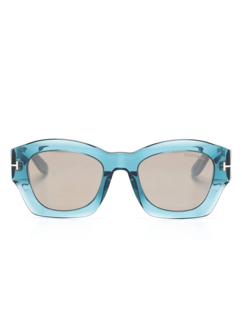 TOM FORD Eyewear TF1083 Guilliana Sunglasses - Blue von TOM FORD Eyewear