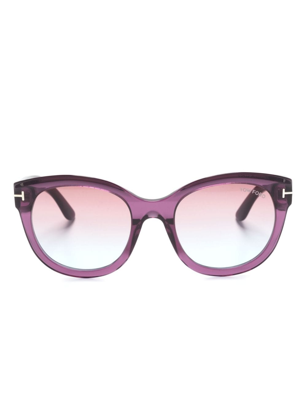 TOM FORD Eyewear Tamara oversize-frame sunglasses - Purple von TOM FORD Eyewear