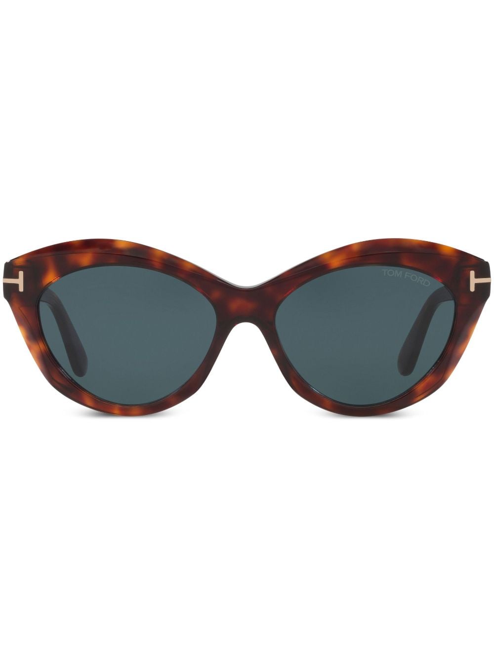 TOM FORD Eyewear Toni sunglasses - Brown von TOM FORD Eyewear