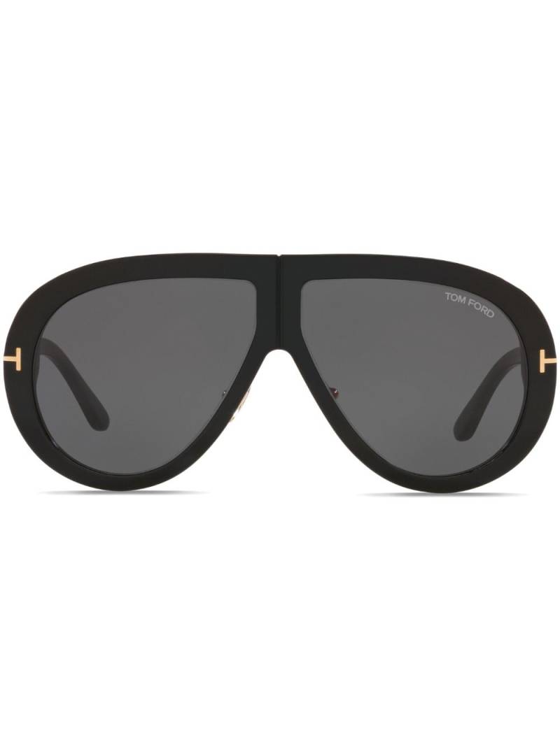 TOM FORD Eyewear Troy pilot-frame sunglasses - Black von TOM FORD Eyewear