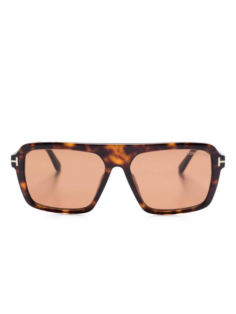 TOM FORD Eyewear Vincent sunglasses - Brown von TOM FORD Eyewear