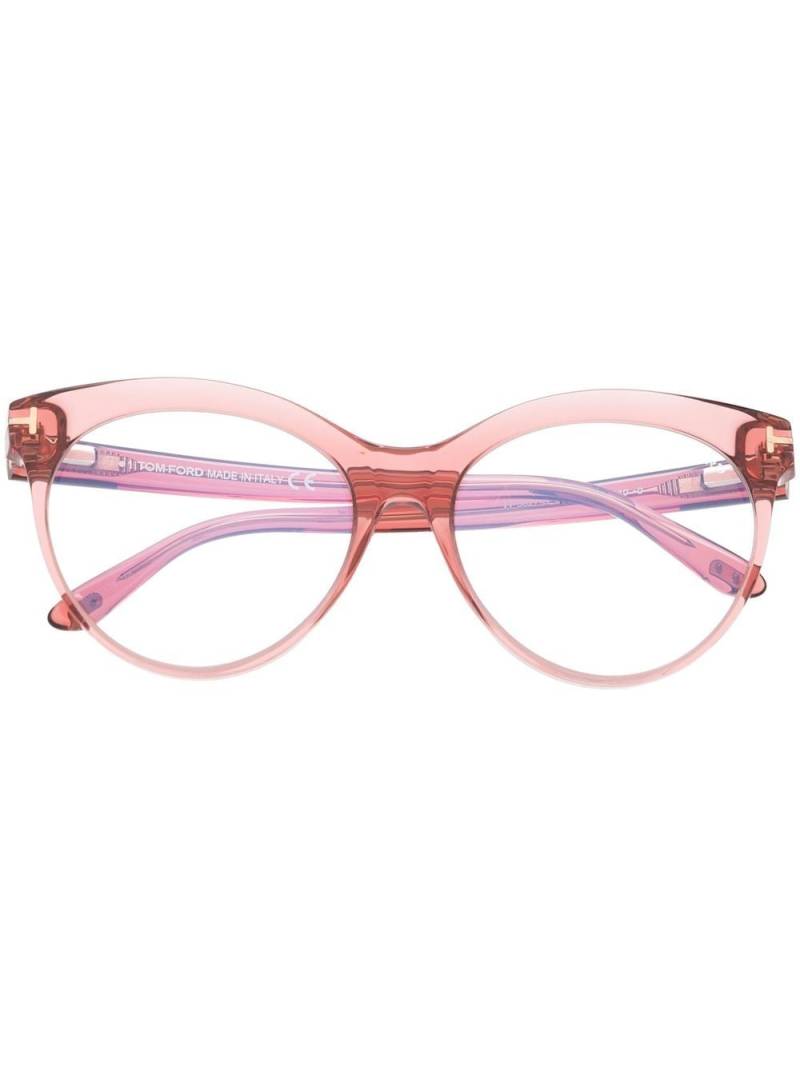 TOM FORD Eyewear cat-eye frame glasses - Pink von TOM FORD Eyewear