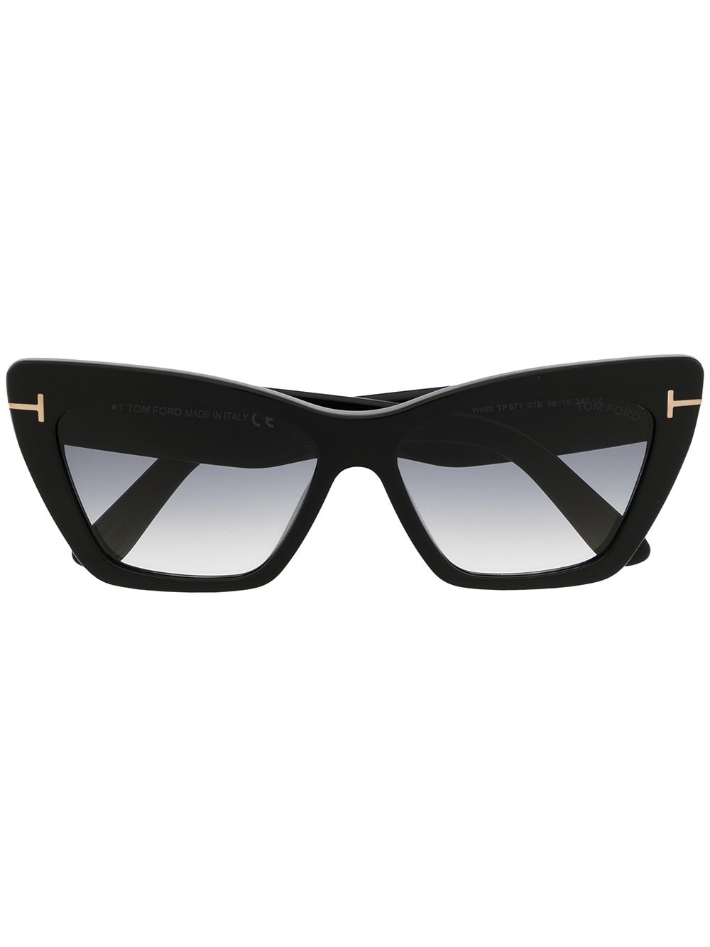TOM FORD Eyewear cat-eye frame sunglasses - Black von TOM FORD Eyewear