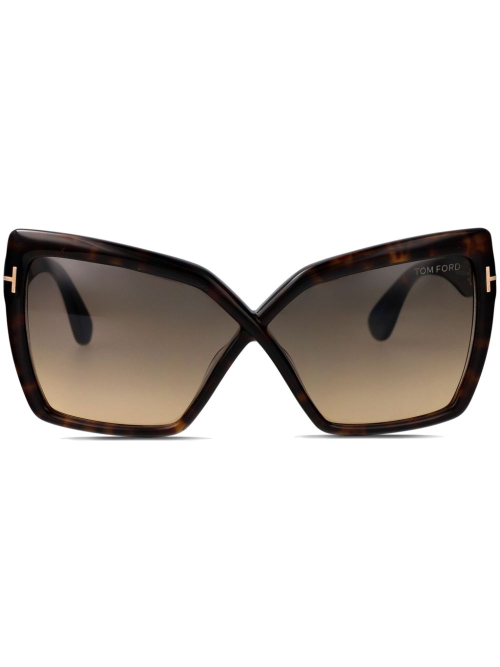 TOM FORD Eyewear cat-eye frame sunglasses - Brown von TOM FORD Eyewear