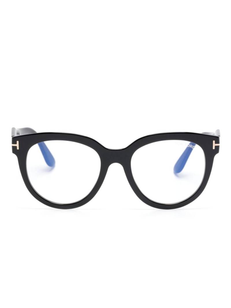 TOM FORD Eyewear cat-eye glasses - Black von TOM FORD Eyewear