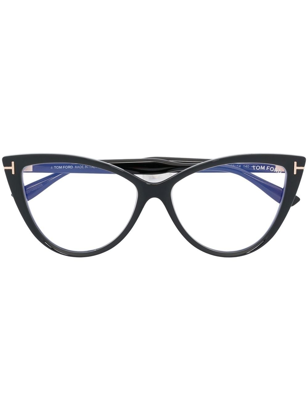 TOM FORD Eyewear cat-eye glasses - Black von TOM FORD Eyewear