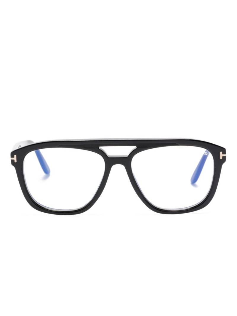 TOM FORD Eyewear navigator-frame glasses - Black von TOM FORD Eyewear