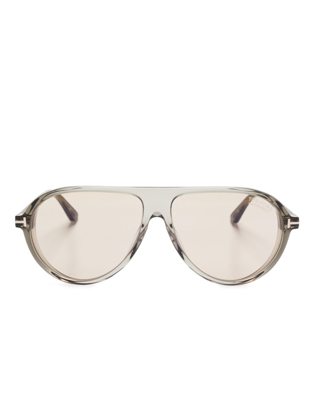 TOM FORD Eyewear navigator-frame sunglasses - Grey von TOM FORD Eyewear