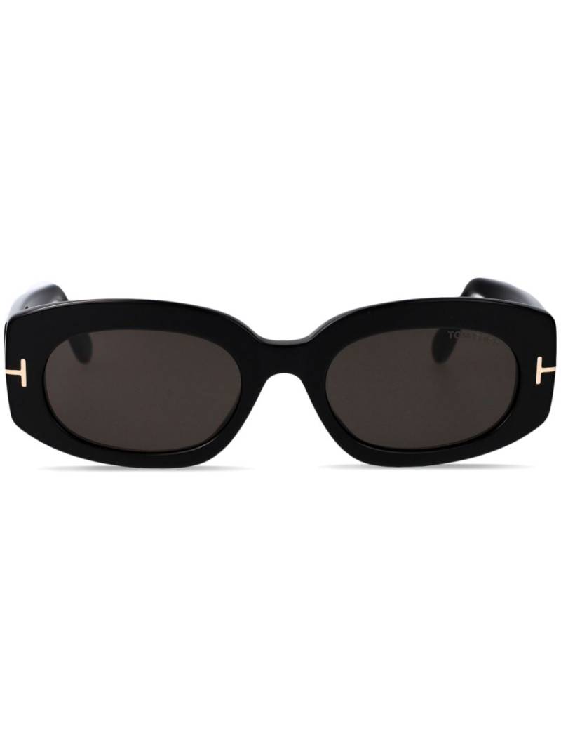 TOM FORD Eyewear oval-frame sunglasses - Black von TOM FORD Eyewear