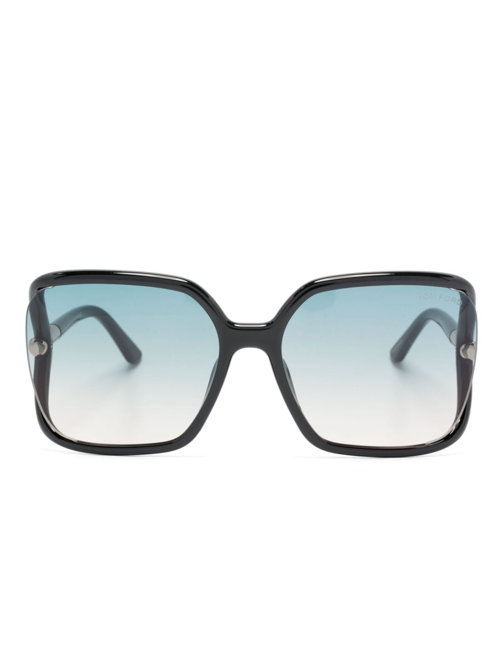 TOM FORD Eyewear oversize-frame gradient-lenses sunglasses - Black von TOM FORD Eyewear