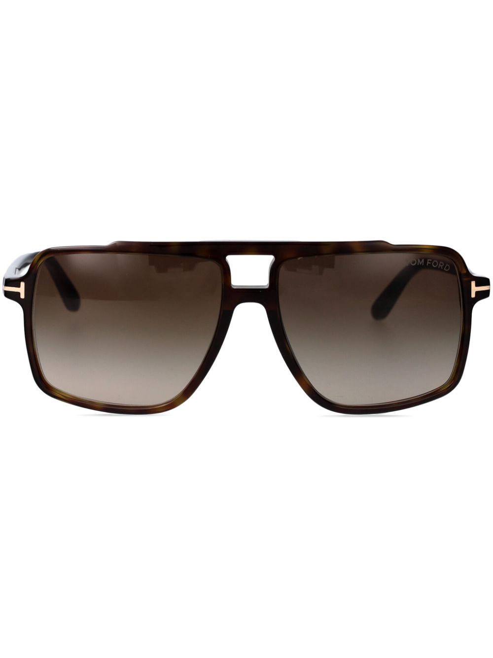 TOM FORD Eyewear oversize-frame sunglasses - Black von TOM FORD Eyewear