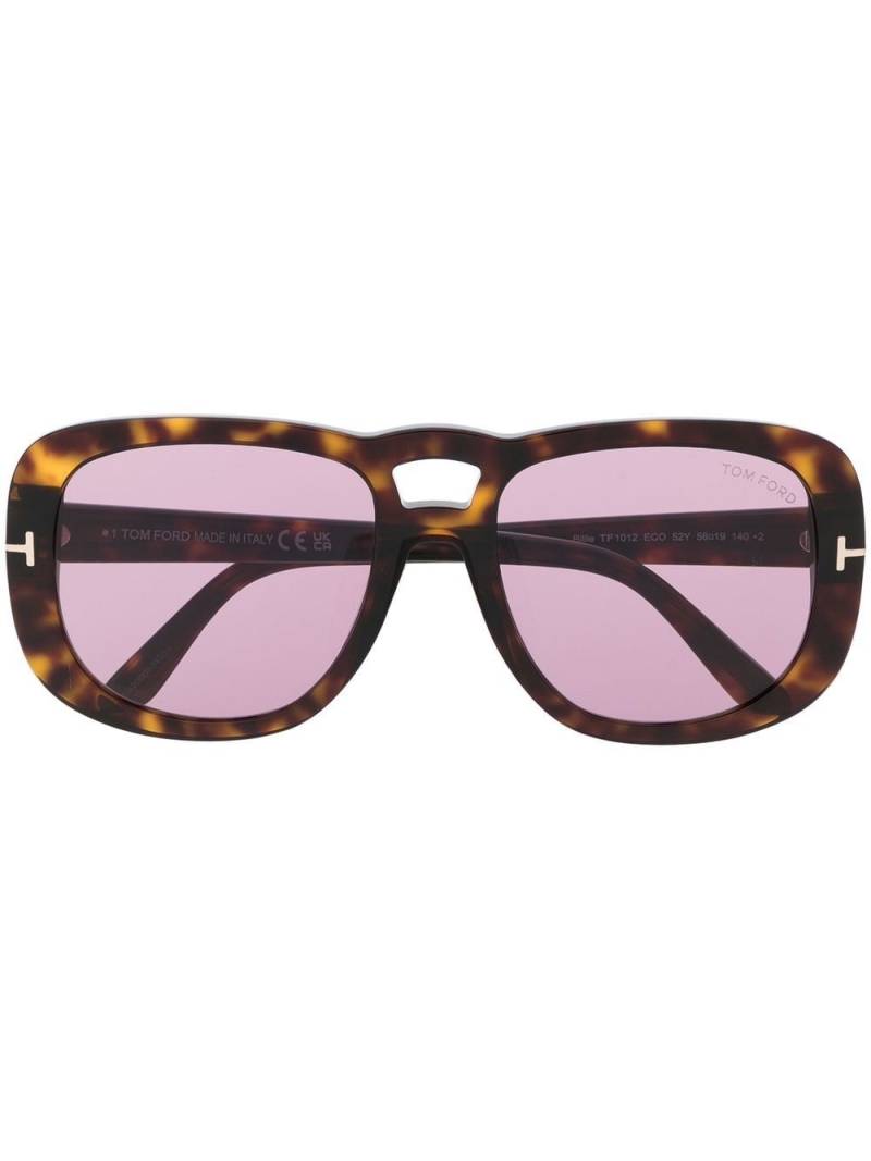 TOM FORD Eyewear oversize-frame sunglasses - Brown von TOM FORD Eyewear