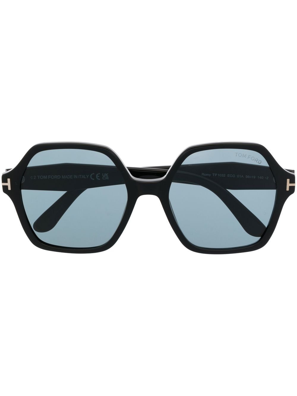 TOM FORD Eyewear oversize square-shaped sunglasses - Black von TOM FORD Eyewear