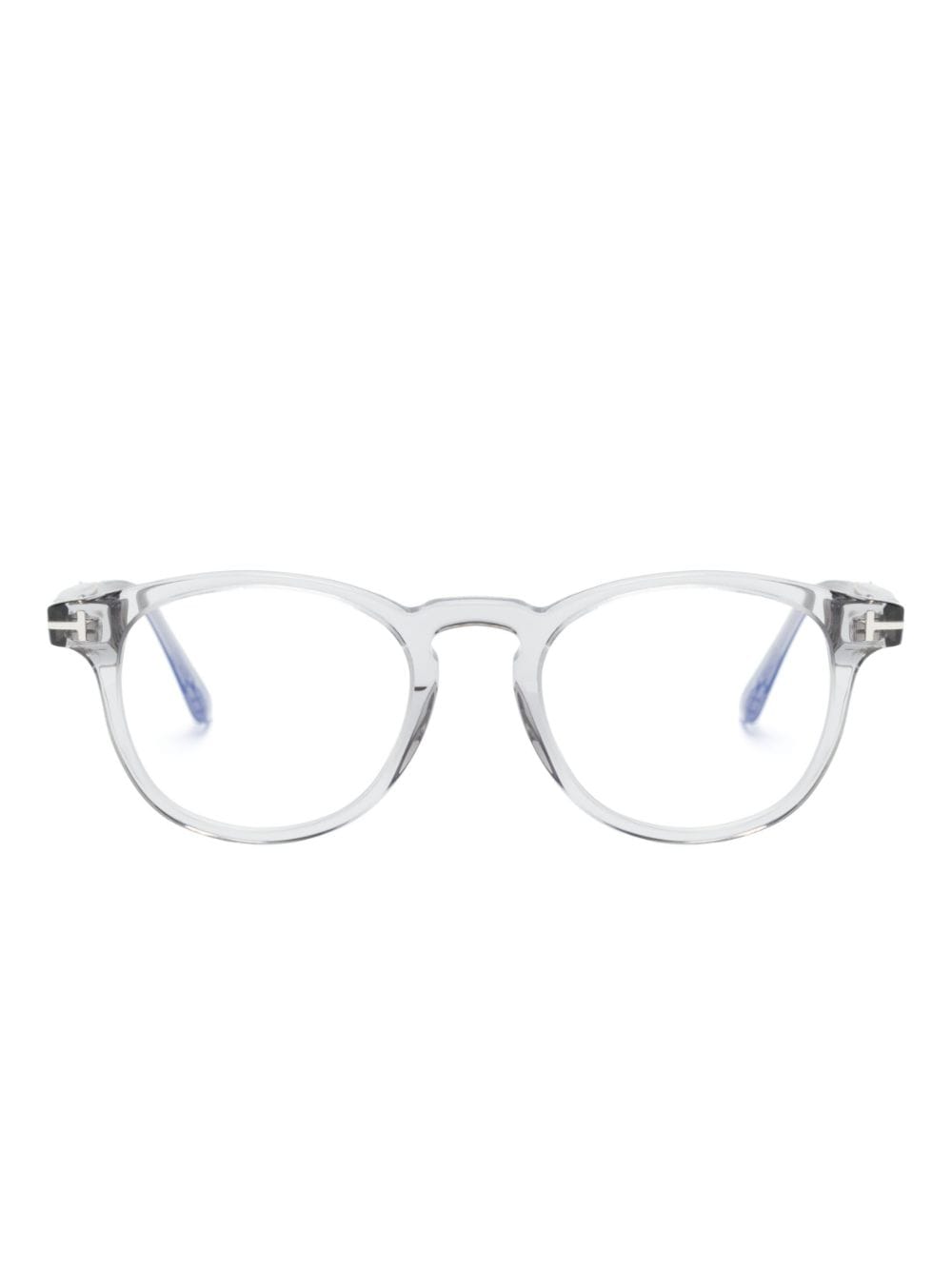 TOM FORD Eyewear pantos-frame clear glasses - Neutrals von TOM FORD Eyewear