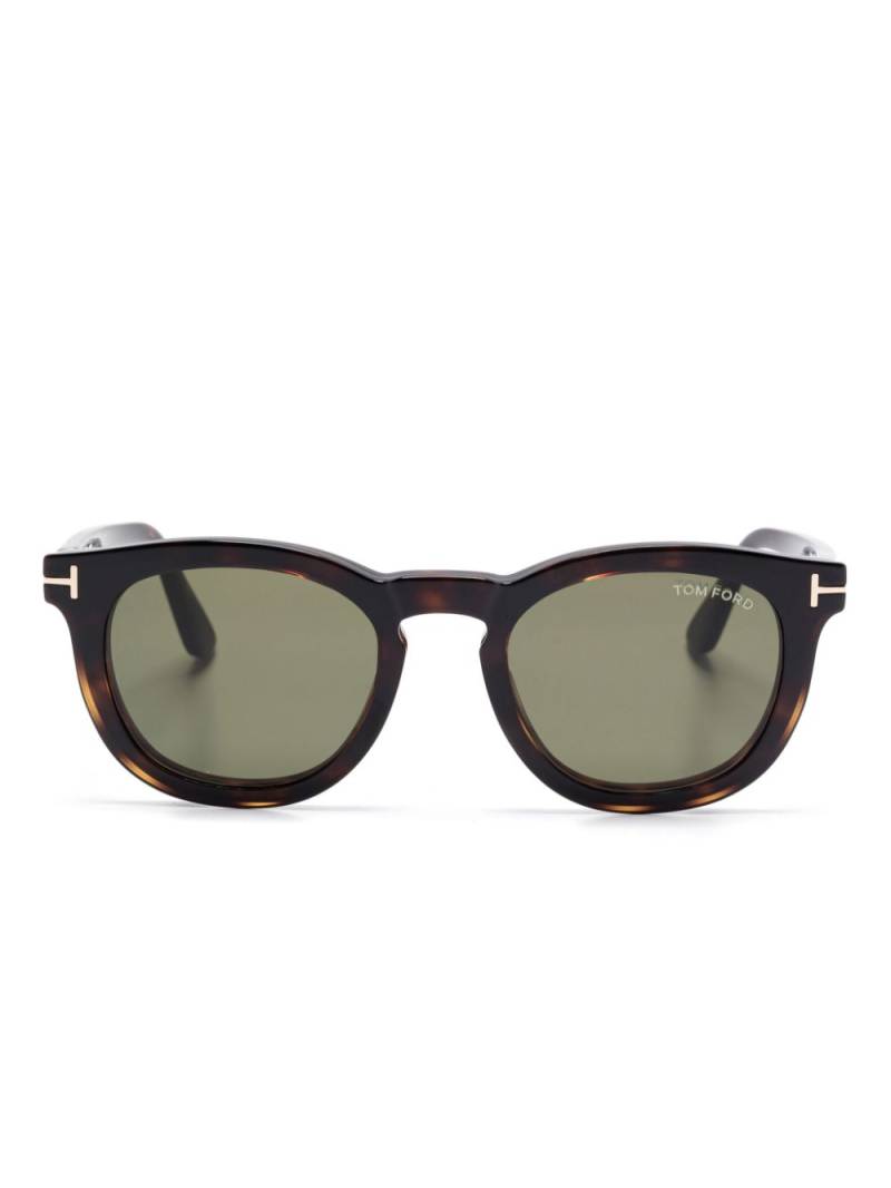 TOM FORD Eyewear pantos-frame glasses - Brown von TOM FORD Eyewear