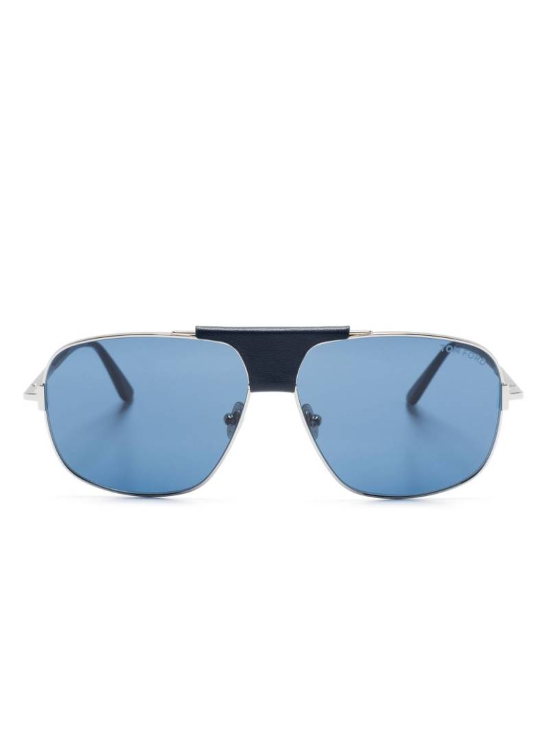 TOM FORD Eyewear pilot-frame sunglasses - Blue von TOM FORD Eyewear