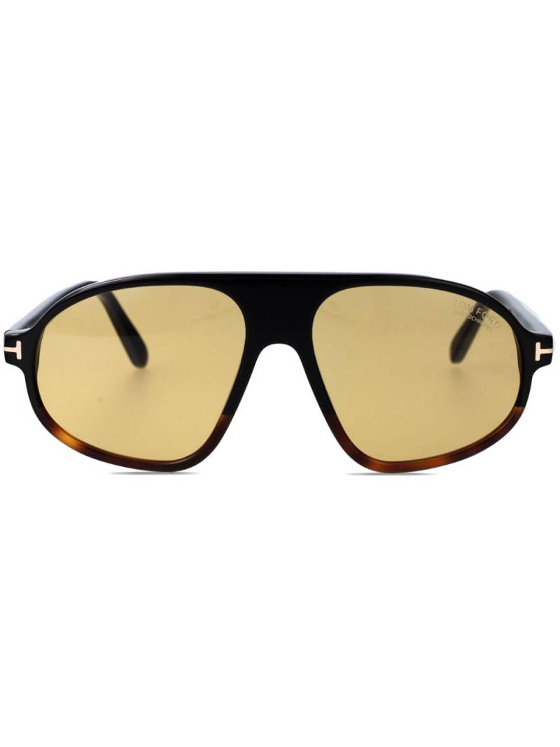 TOM FORD Eyewear pilot-frame sunglasses - Brown von TOM FORD Eyewear