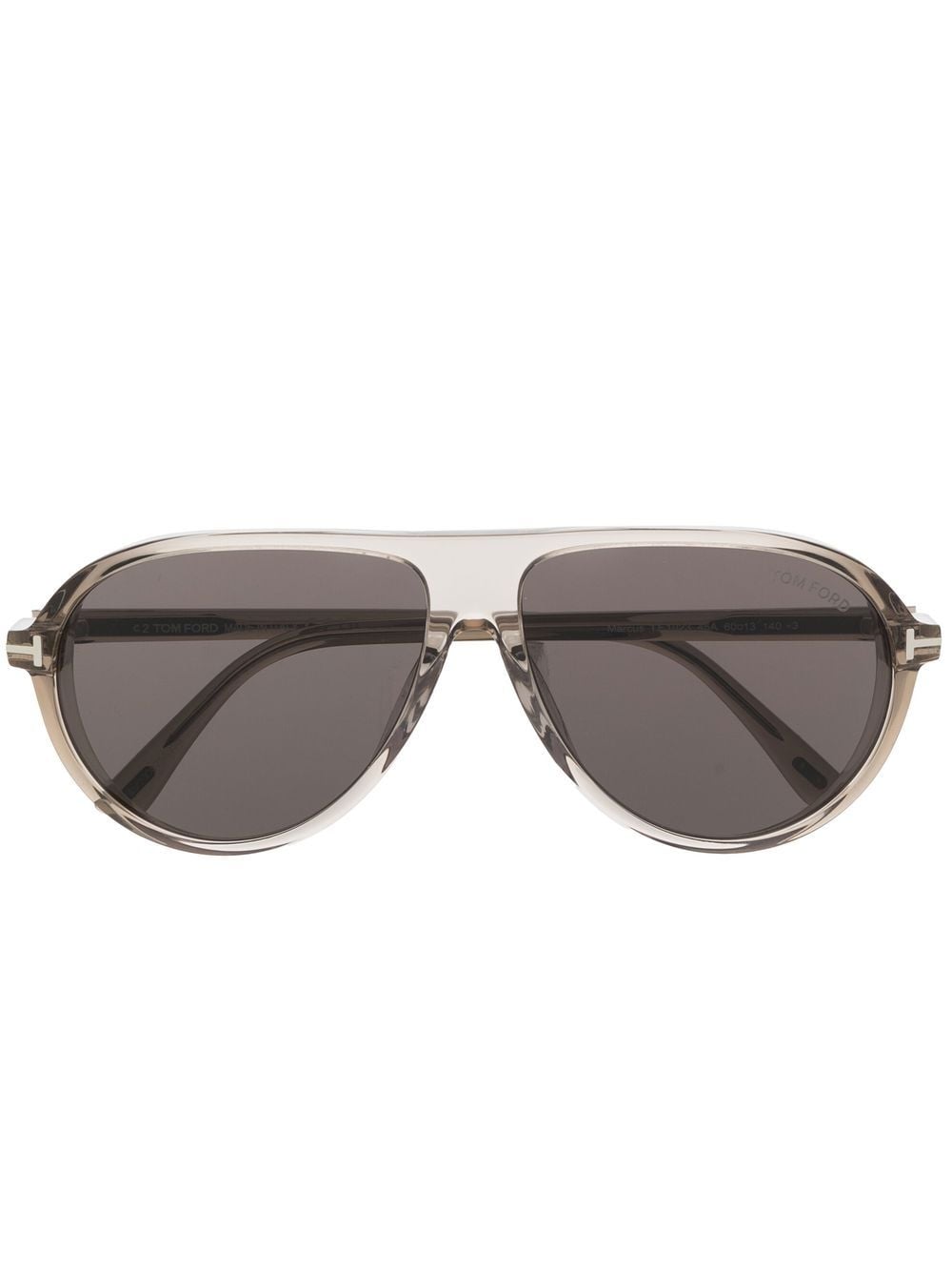 TOM FORD Eyewear pilot-frame sunglasses - Grey von TOM FORD Eyewear