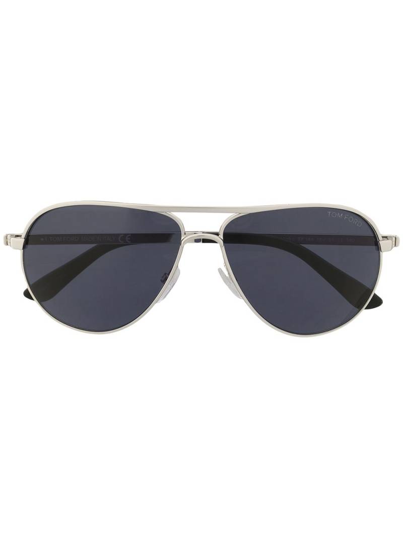 TOM FORD Eyewear pilot-frame sunglasses - Silver von TOM FORD Eyewear