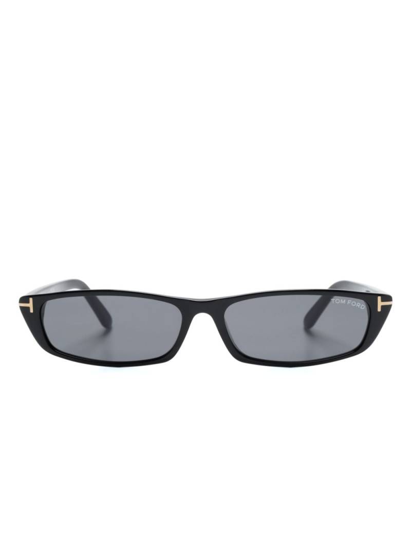 TOM FORD Eyewear rectangle-frame sunglasses - Black von TOM FORD Eyewear