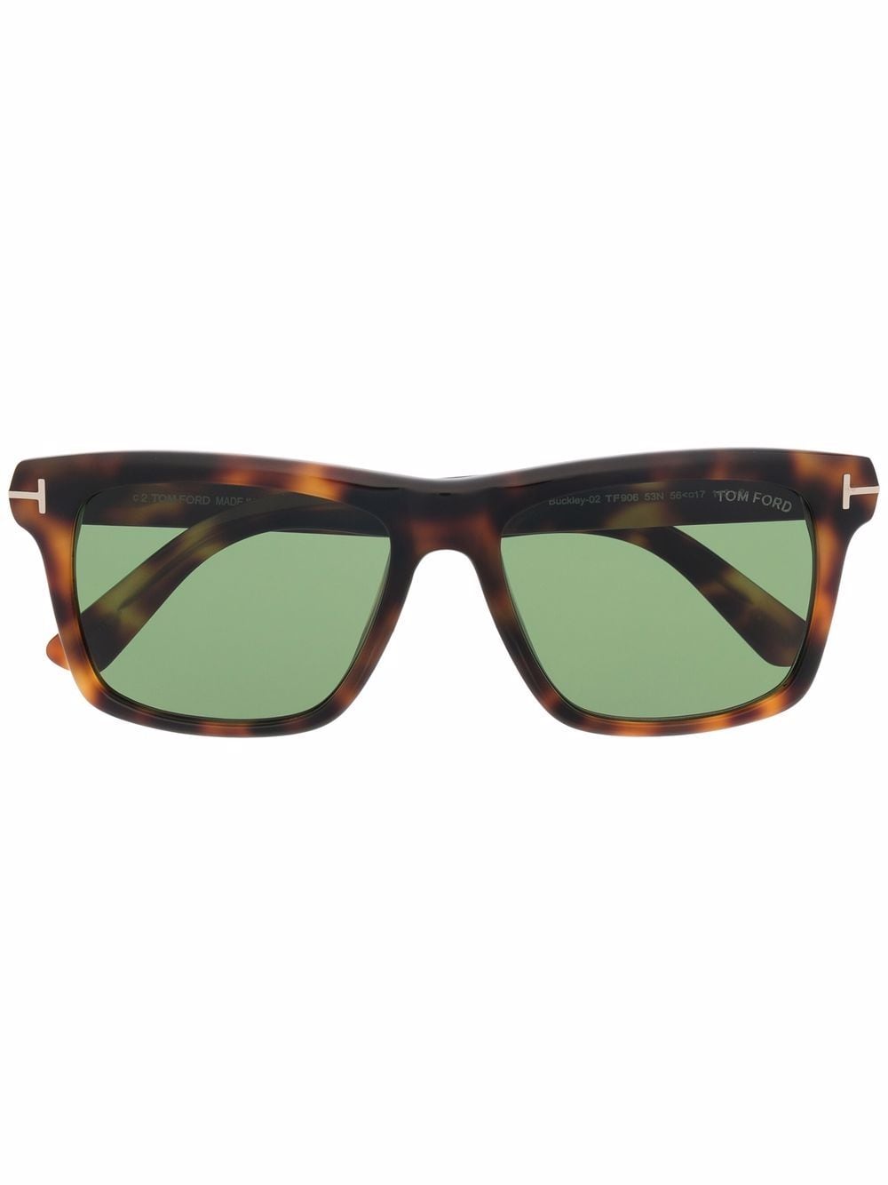 TOM FORD Eyewear rectangle-frame sunglasses - Brown von TOM FORD Eyewear