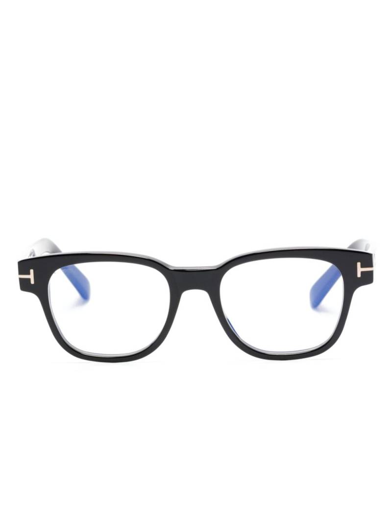 TOM FORD Eyewear round-frame glasses - Black von TOM FORD Eyewear