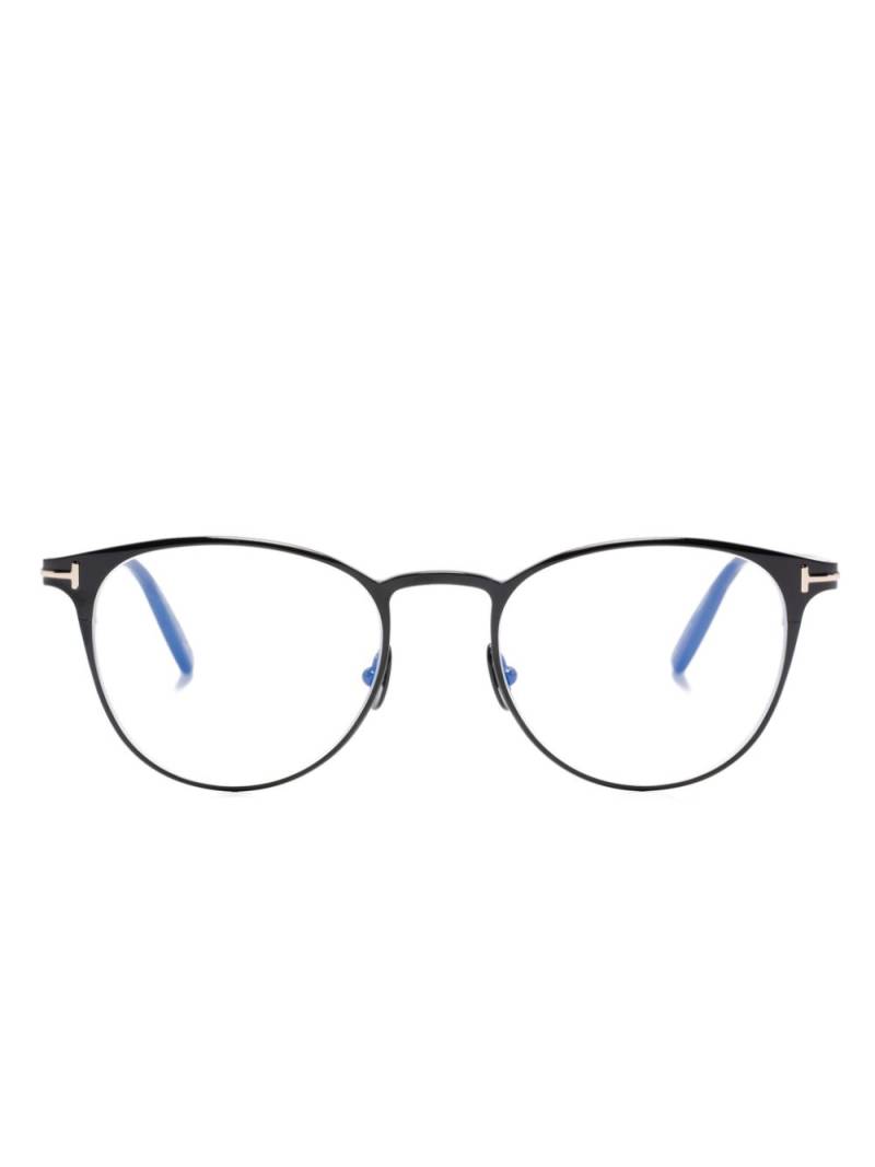 TOM FORD Eyewear round-frame glasses - Black von TOM FORD Eyewear