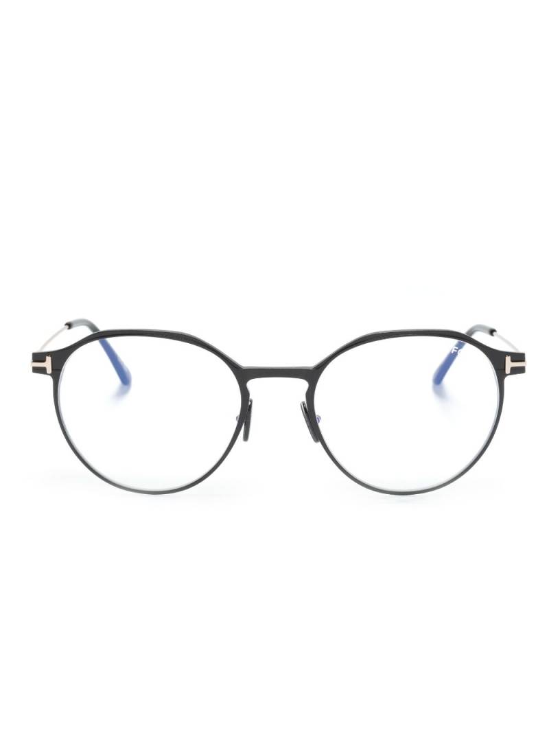 TOM FORD Eyewear round-frame glasses - Black von TOM FORD Eyewear