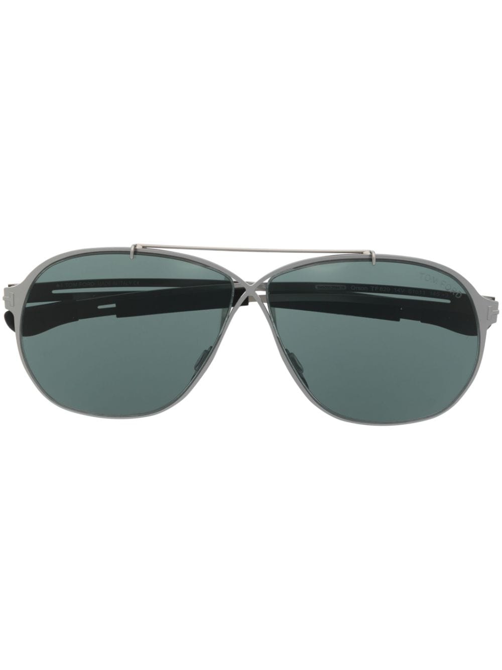 TOM FORD Eyewear round-frame sunglasses - Silver von TOM FORD Eyewear