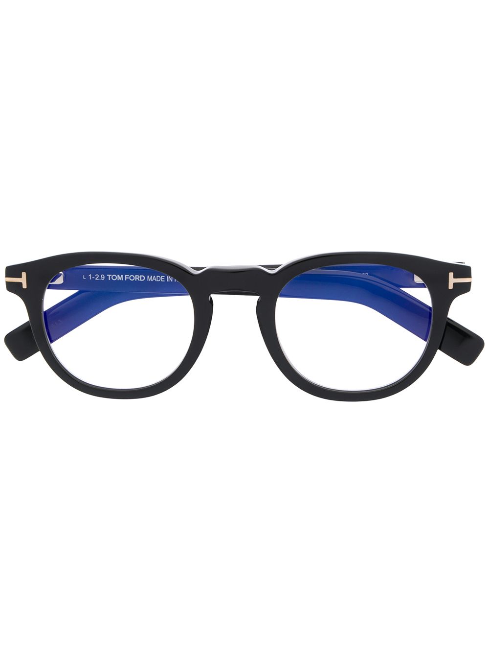 TOM FORD Eyewear round glasses - Black von TOM FORD Eyewear