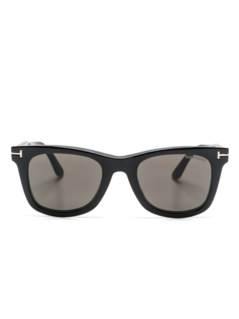 TOM FORD Eyewear square-frame clip-on glasses - Black von TOM FORD Eyewear