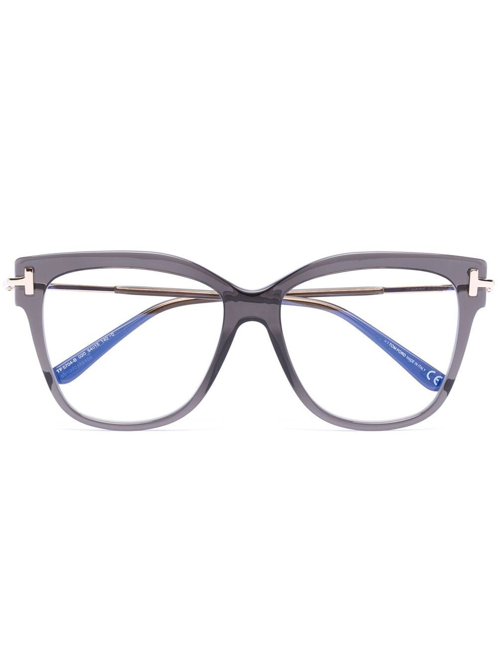 TOM FORD Eyewear square-frame glasses - Black von TOM FORD Eyewear