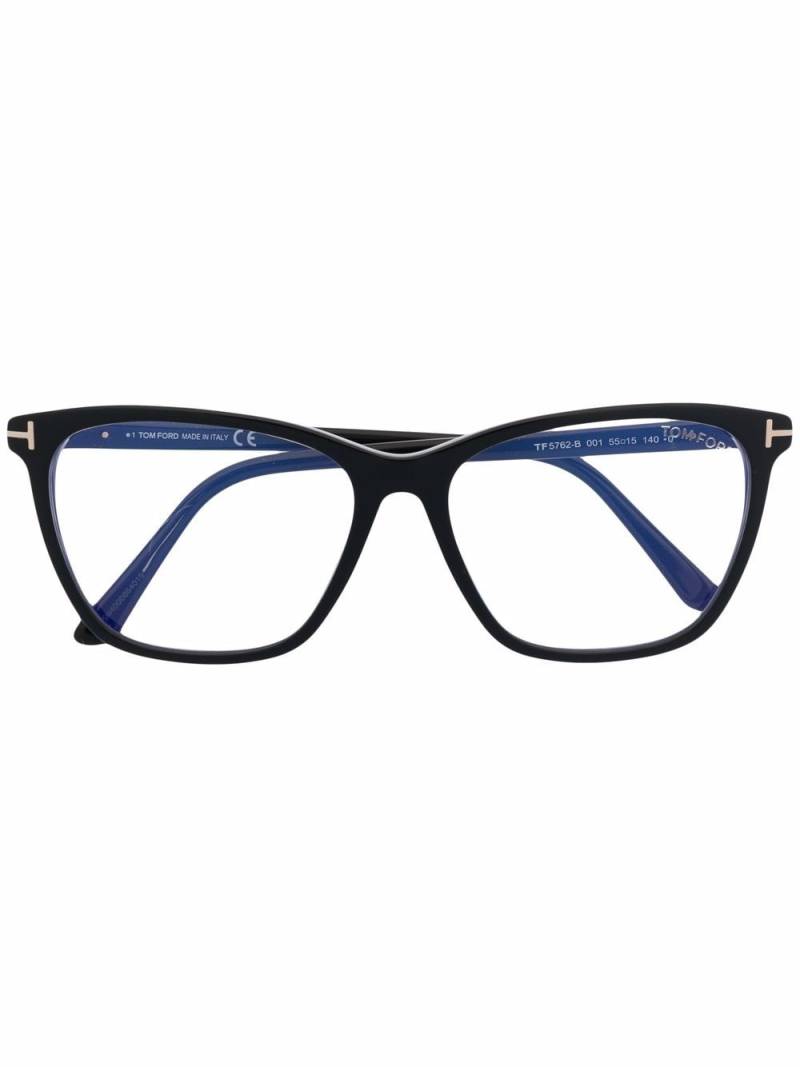 TOM FORD Eyewear square frame glasses - Black von TOM FORD Eyewear