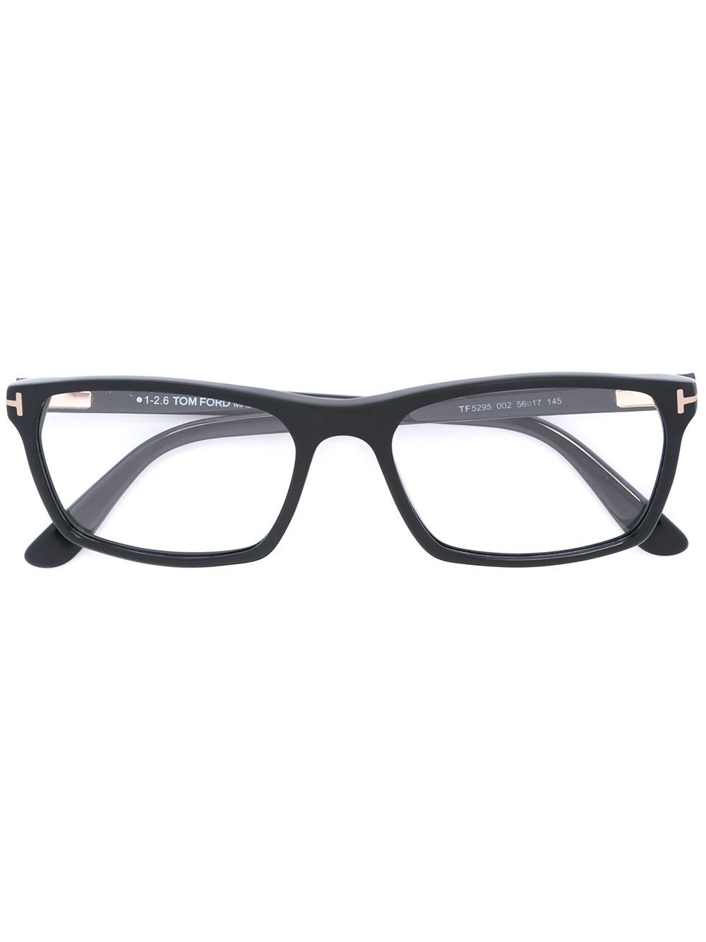 TOM FORD Eyewear square frame glasses - Black von TOM FORD Eyewear