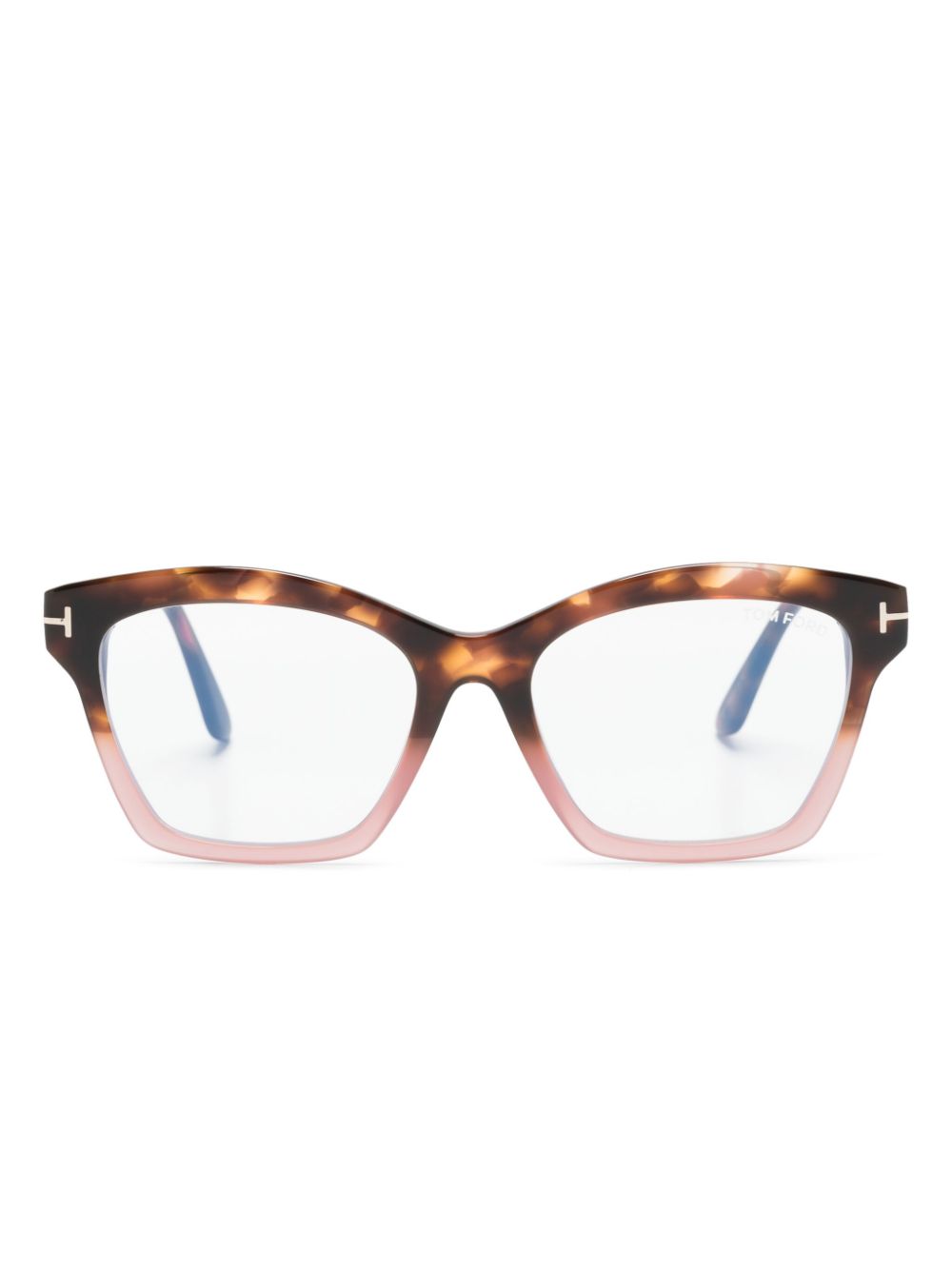 TOM FORD Eyewear square-frame glasses - Brown von TOM FORD Eyewear