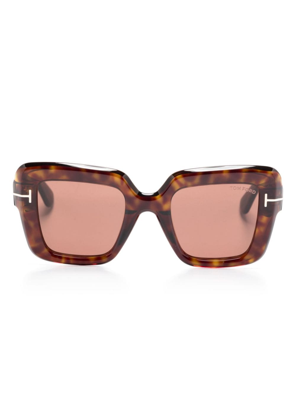 TOM FORD Eyewear square-frame sunglasses - Brown von TOM FORD Eyewear