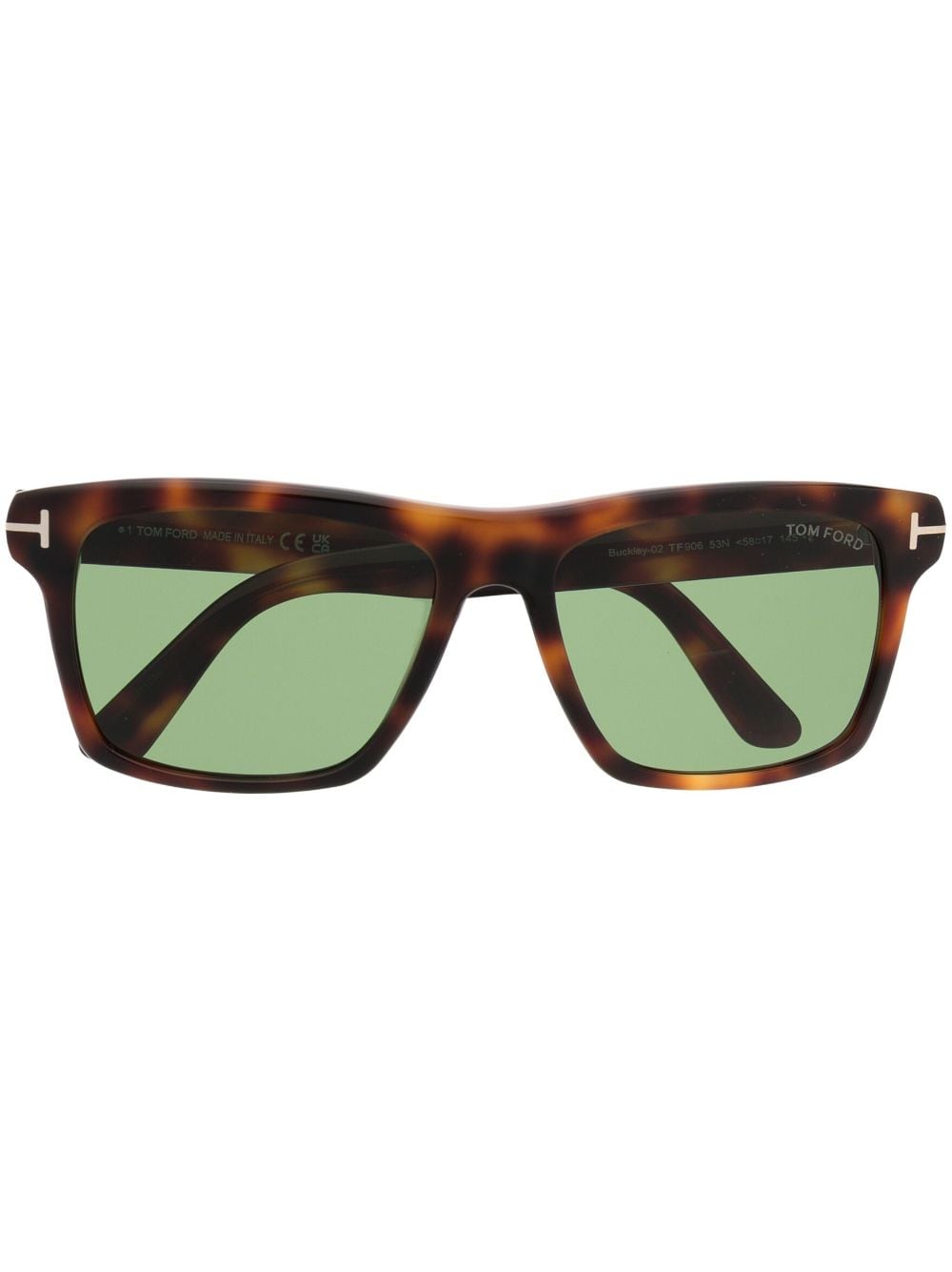 TOM FORD Eyewear square-frame sunglasses - Brown von TOM FORD Eyewear