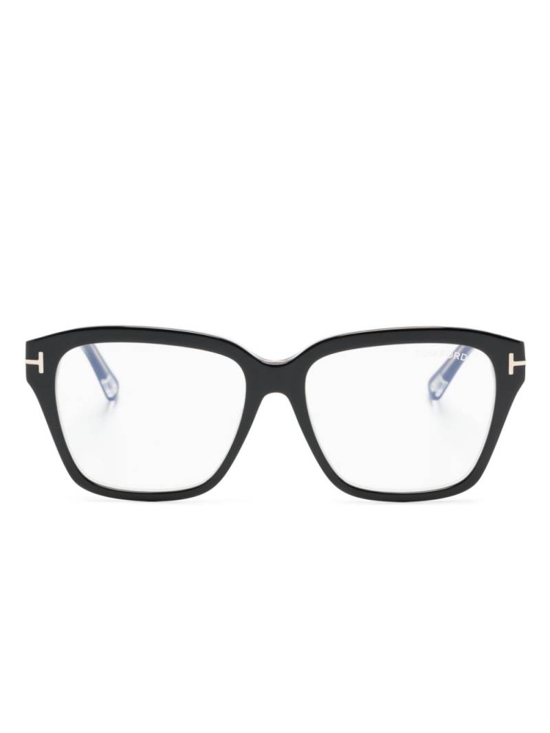 TOM FORD Eyewear wayfarer-frame glasses - Black von TOM FORD Eyewear