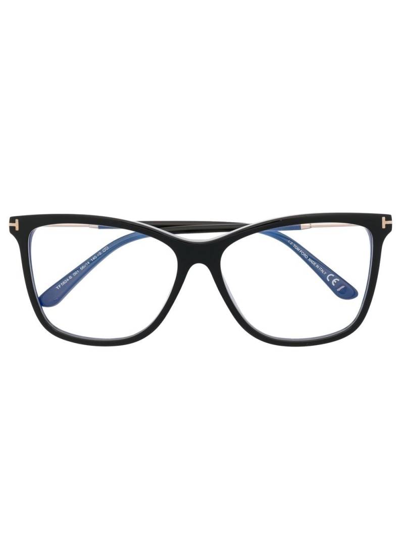 TOM FORD Eyewear wayfarer-frame optical glasses - Black von TOM FORD Eyewear