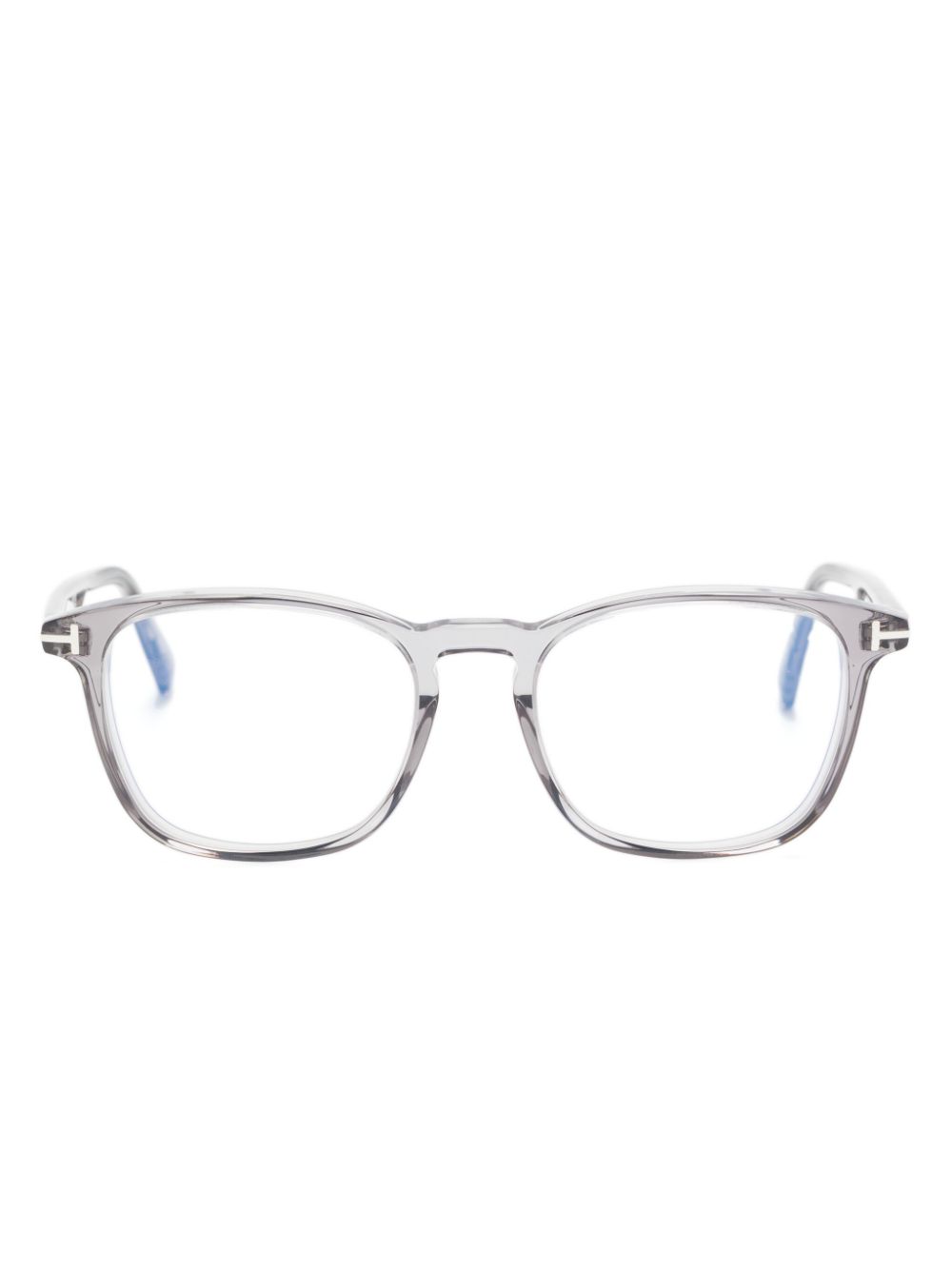 TOM FORD Eyewear wayfarer-frame transparent glasses - Grey von TOM FORD Eyewear