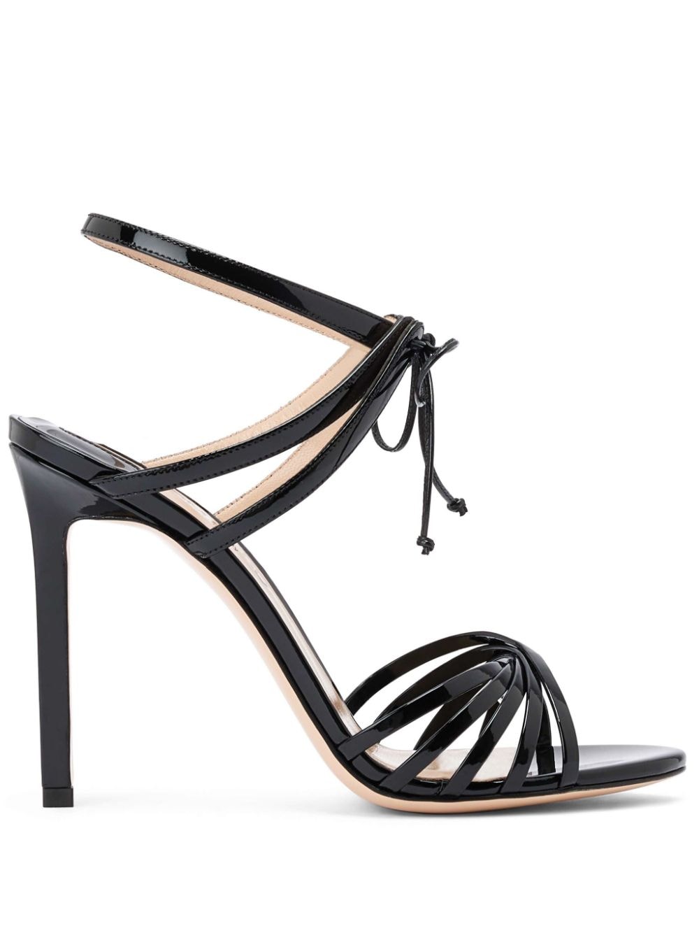 TOM FORD 105mm Angelica Ankle Strap Sandal - Black von TOM FORD