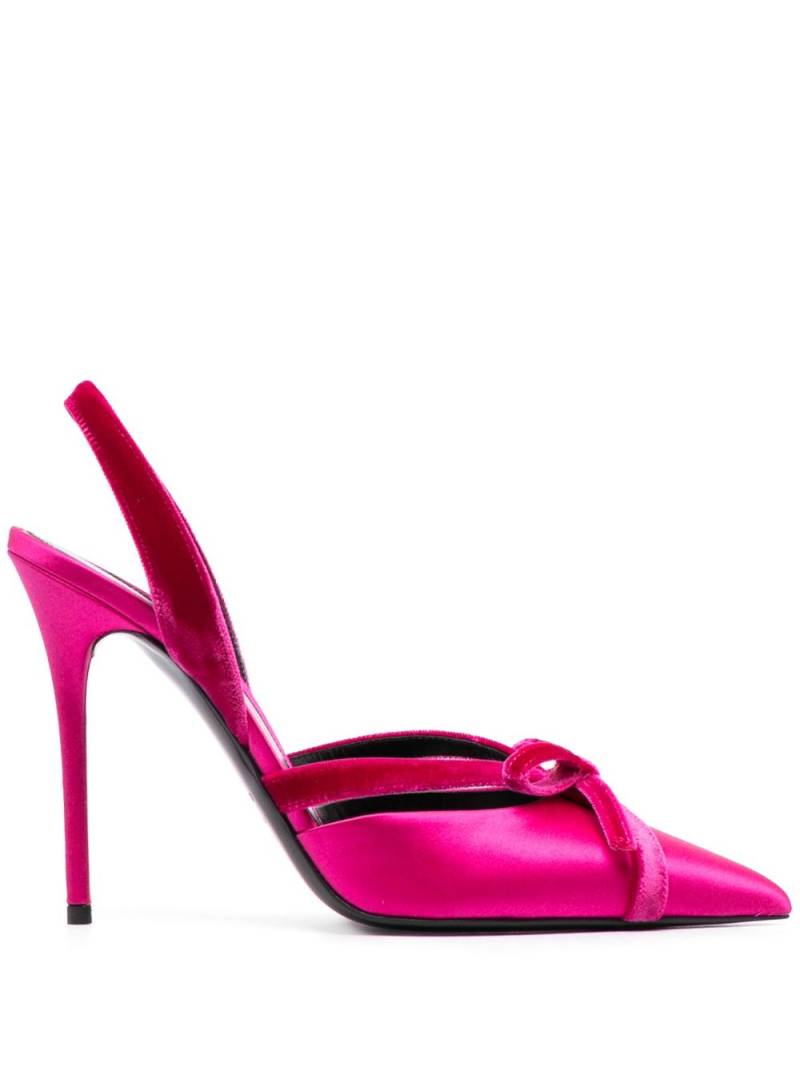 TOM FORD 105mm slingback satin pumps - Pink von TOM FORD