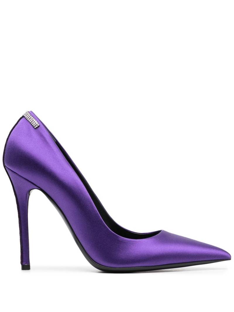 TOM FORD 110mm crystal-embellished pumps - Purple von TOM FORD