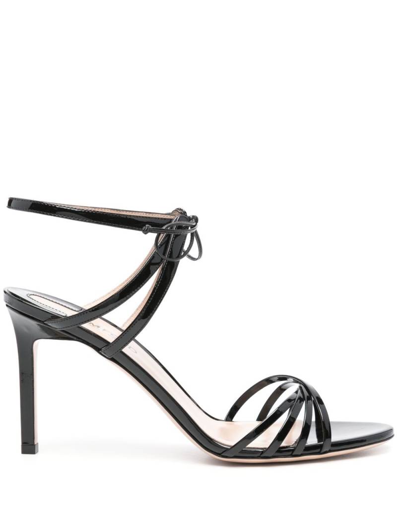 TOM FORD 85mm caged leather sandals - Black von TOM FORD